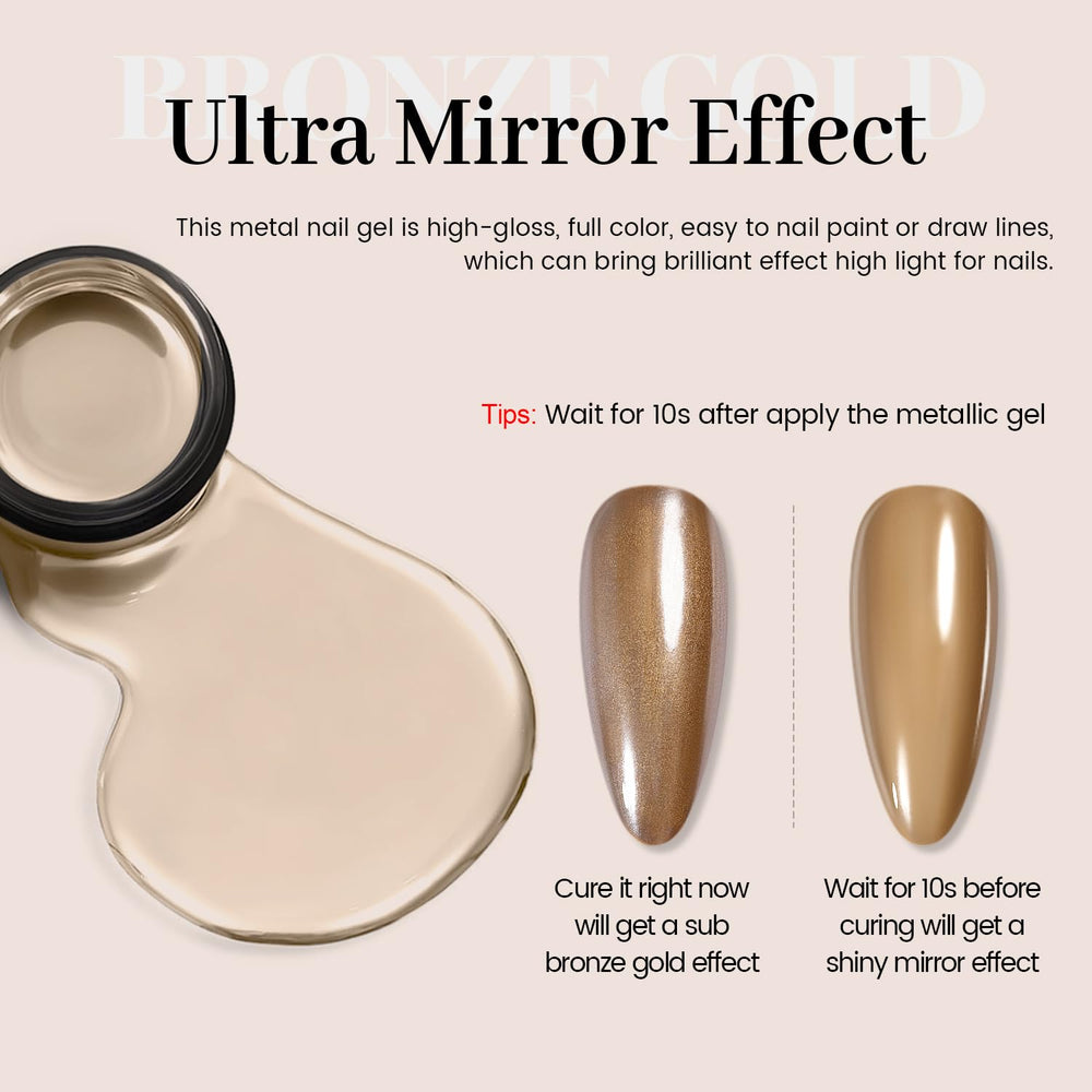 RARJSM artist applying bronze gold gel for detailed liner design delivering precision