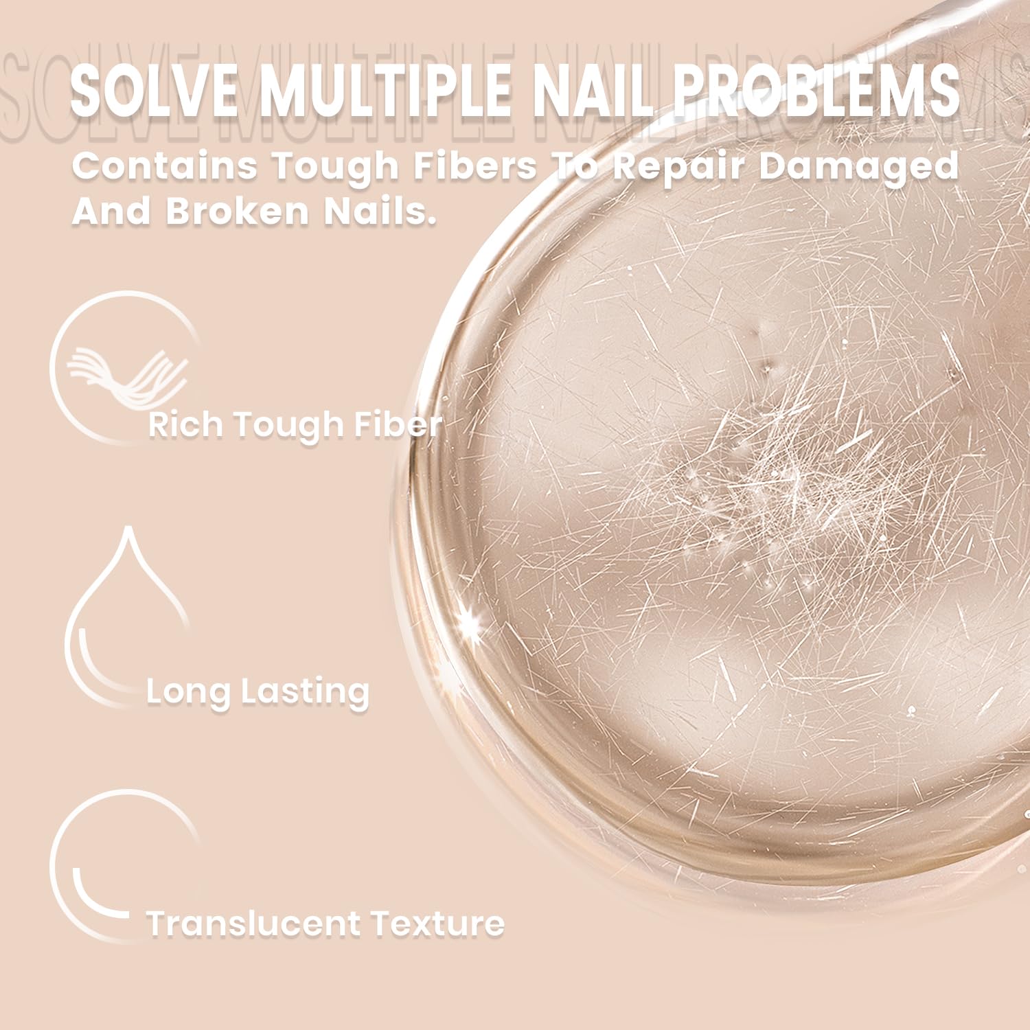 RARJSM brush applicator depositing smooth gel for precise repair and even coverage