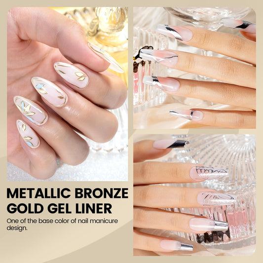 RARJSM thin brush detail demonstrating precise control for fine nail lines