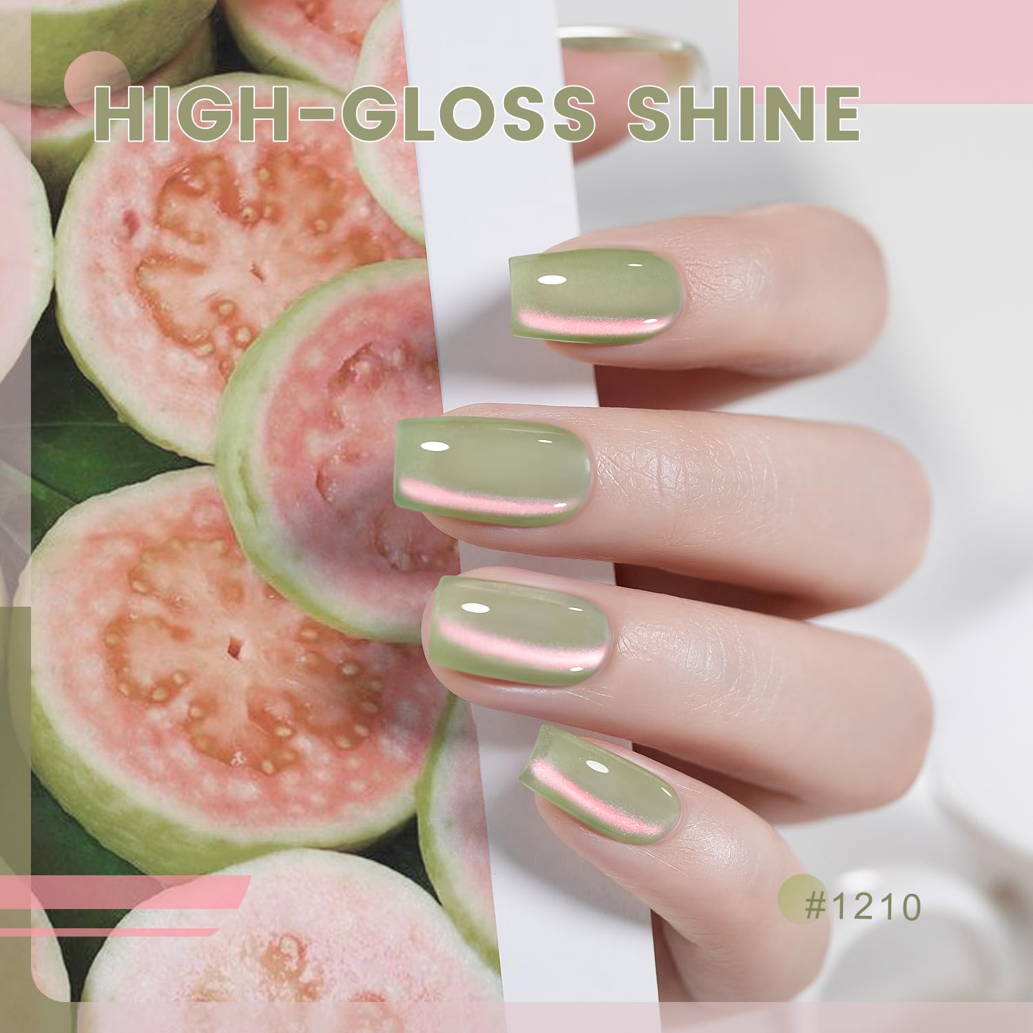 RARJSM brush stroke on nail tip showing smooth coverage and precise lines benefit