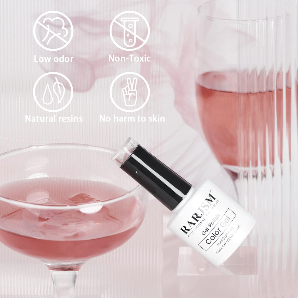 RARJSM brush stroke on nail wheel demonstrating smooth application and even coverage