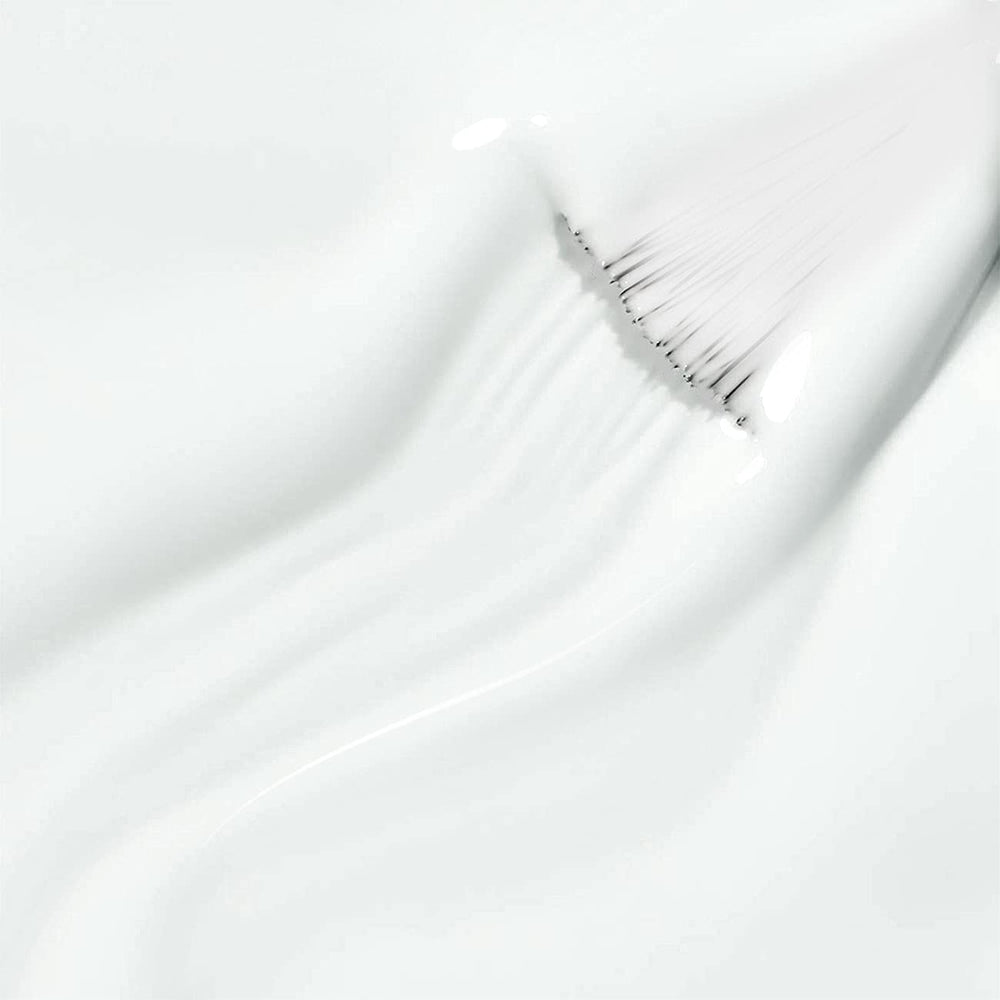 RARJSM brush stroke swatch displaying opaque white coverage benefit