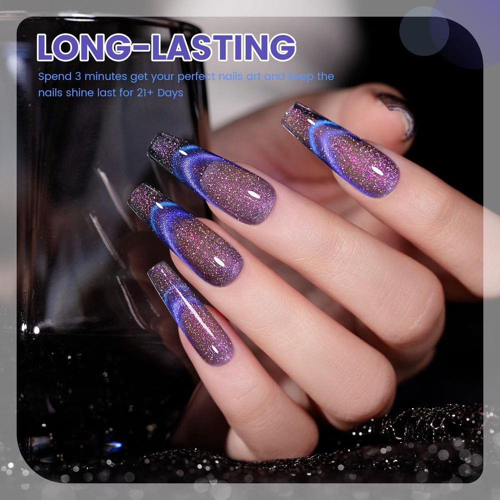 RARJSM brush stroke of gel polish texture demonstrating smooth application