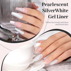 RARJSM close-up thin brush tip, precise applicator for fine nail art strokes