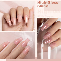 RARJSM brush close-up displaying smooth gel texture and easy application benefit