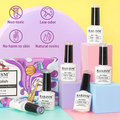 RARJSM brush applying polish showing smooth texture and easy leveling