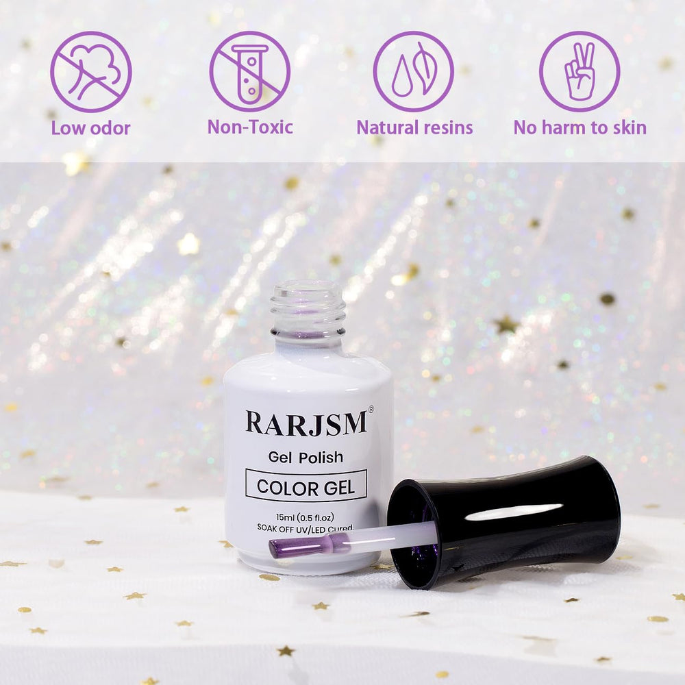 RARJSM close-up pearl texture revealing fine shimmer for iridescent depth