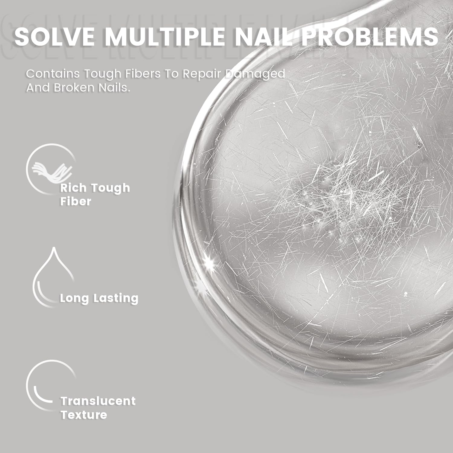 RARJSM cured nail close-up showing glossy finish and durable protective surface