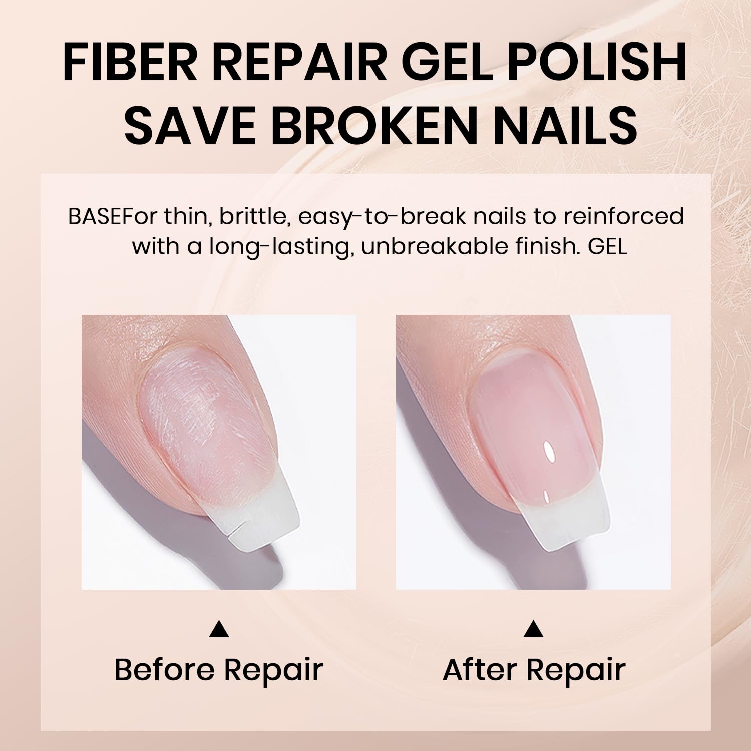RARJSM cured nail showing smooth clear finish and durable strengthened tip