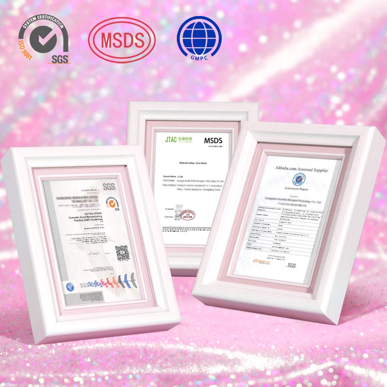 RARJSM cured nails under LED lamp exhibiting durable glossy shine