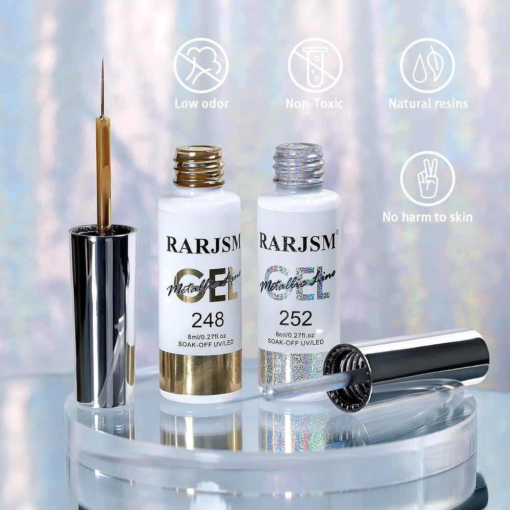 RARJSM two bottles held in hand illustrating 8ml size and travel-friendly compactness