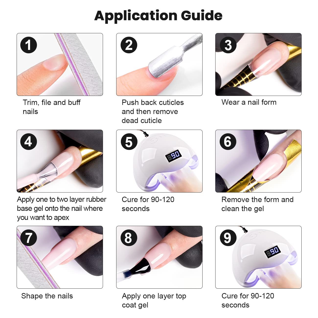 RARJSM French manicure finish lifestyle image showing natural sheer nude-pink elegance