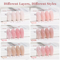 RARJSM French manicure setup with tools and cured tips illustrating professional outcomes