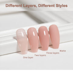 RARJSM French manicure on hands demonstrating natural nude look and elegance