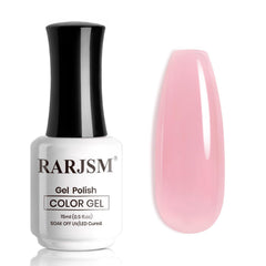 RARJSM front bottle shot showing cotton candy pink polish and capacity