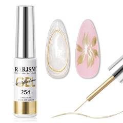 RARJSM front packaging displaying champagne gold liner, clear label and benefit