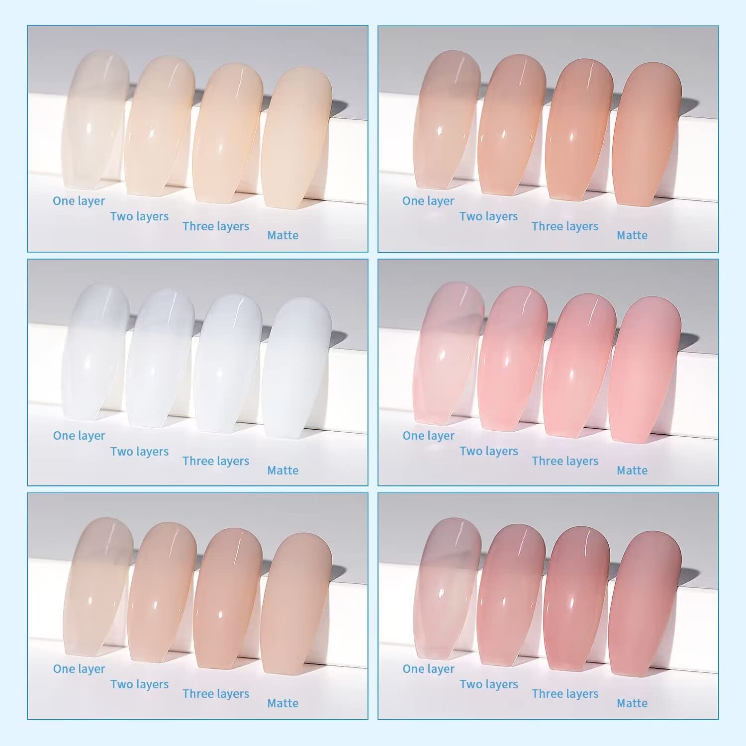 RARJSM hand wearing a French-style nude manicure illustrating polished look