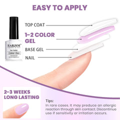 RARJSM in a salon station being cured showing professional-ready benefit