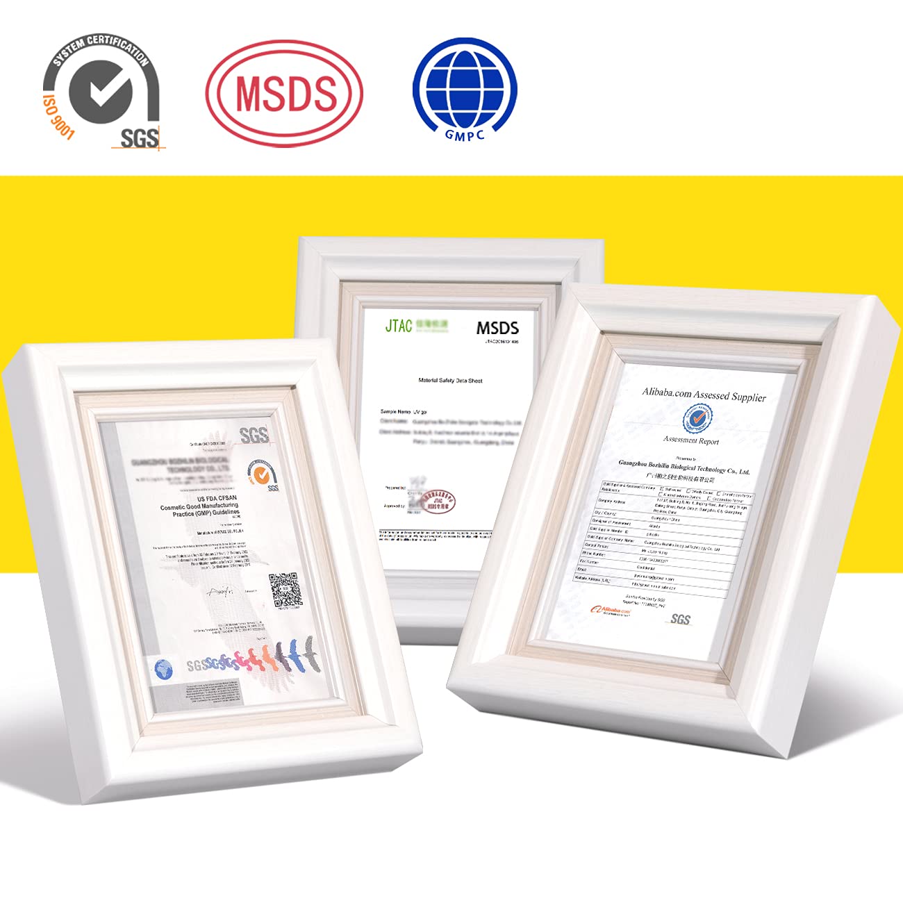 RARJSM label close-up revealing ingredients and product information benefit