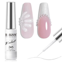 RARJSM flatlay with tools, shows product paired with lamp and manicure essentials