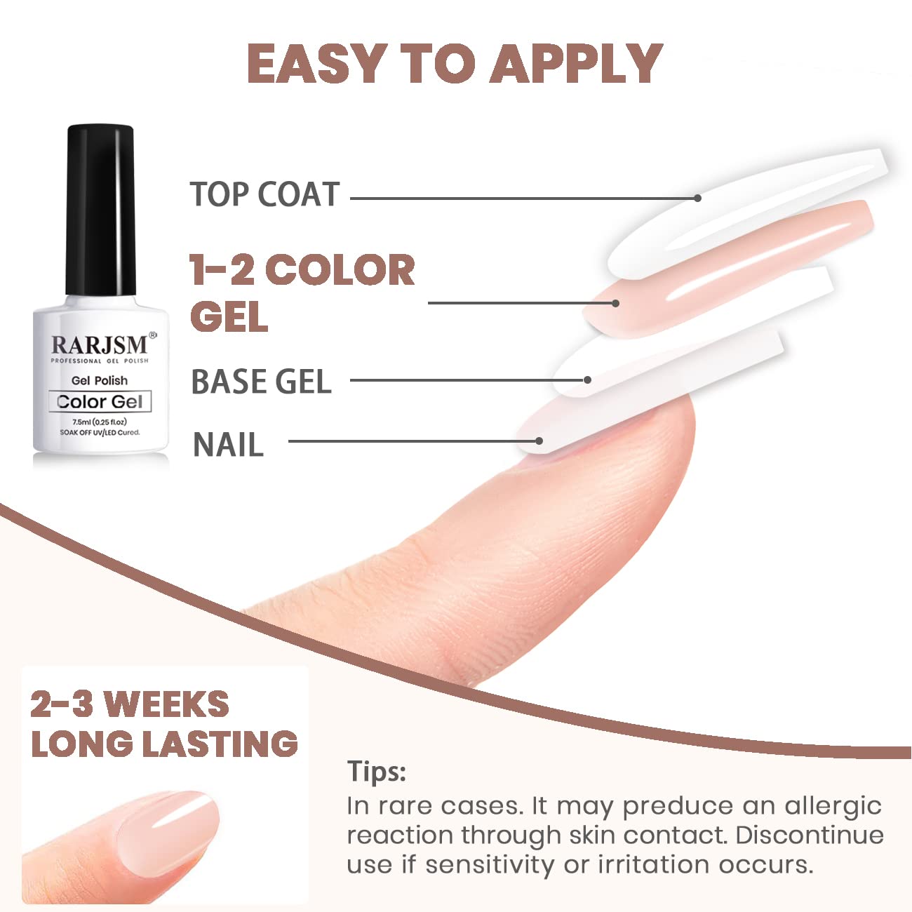 RARJSM styled hands holding cup showing wearable neutral manicure for daily confidence