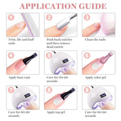 RARJSM lifestyle manicure at home showing salon results and DIY ease