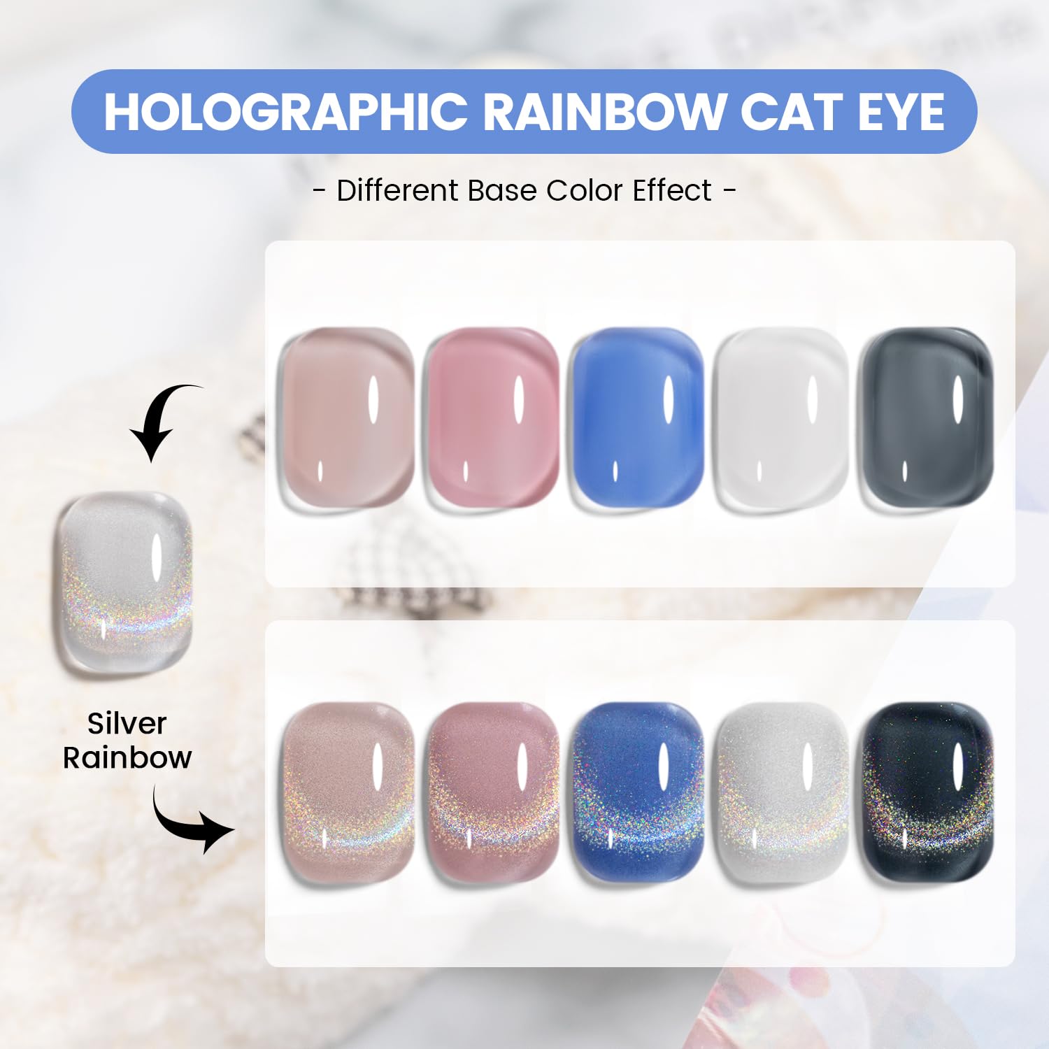 RARJSM magnet stick creating cat eye stripe for precise magnetic effect