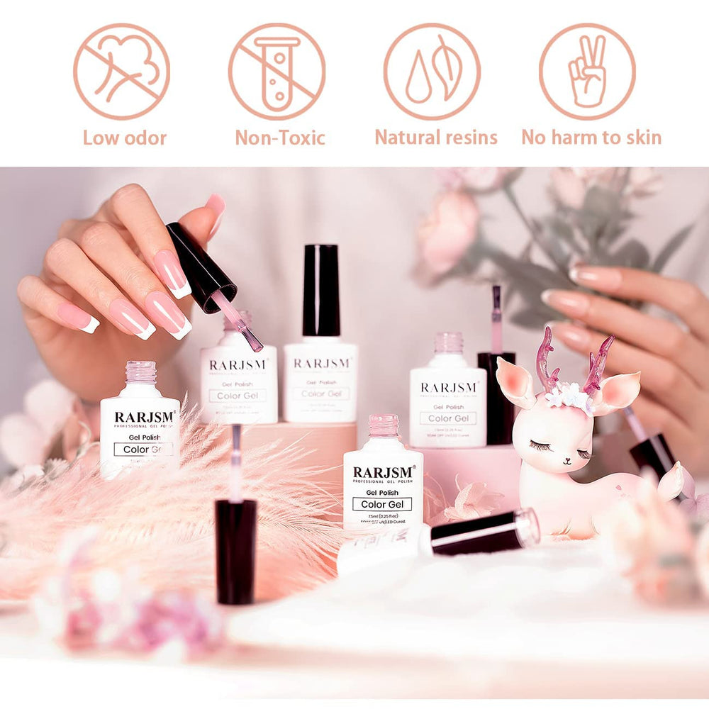 RARJSM manicure on hand in lifestyle scene showing polished everyday elegance