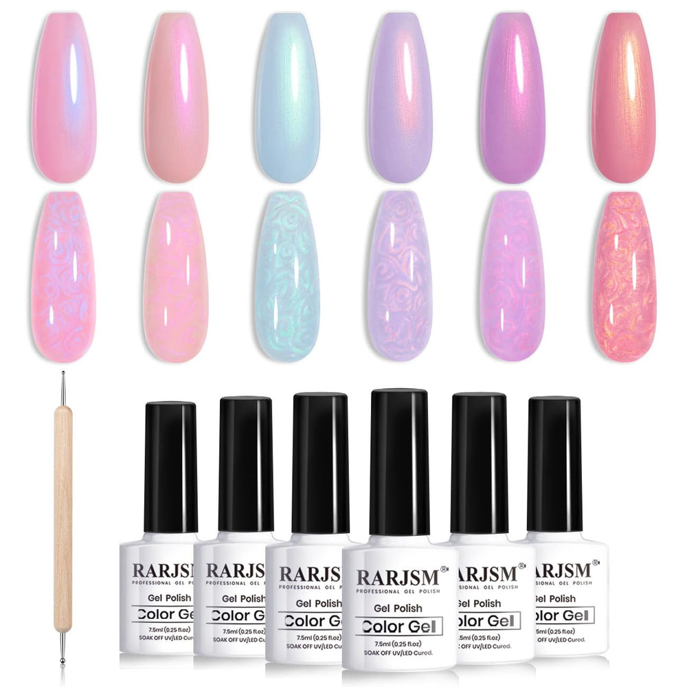 RARJSM front packaging showing six mermaid colors for versatile looks
