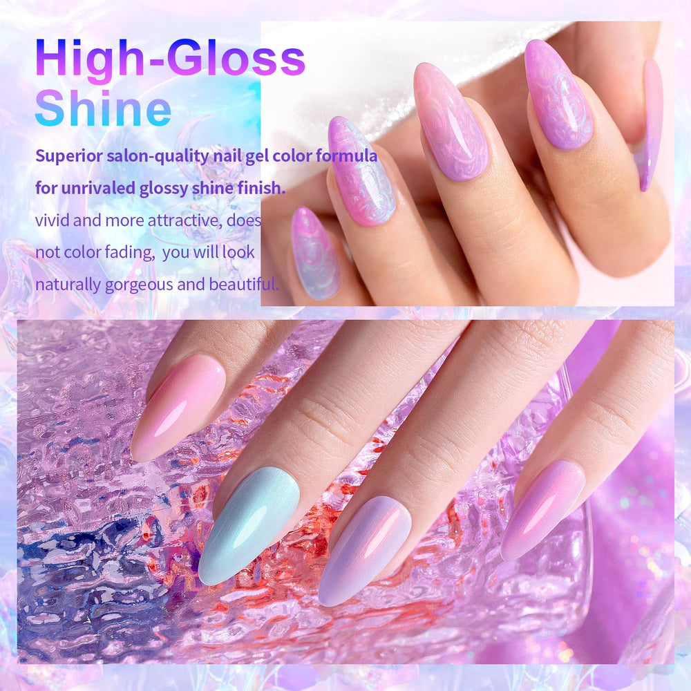 RARJSM on nail tip swatch displaying iridescent shimmer benefit