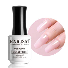 RARJSM milky pink front bottle showing color and 15ml capacity for lasting use