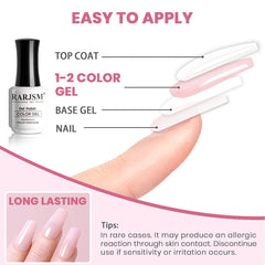 RARJSM milky pink label detail showing ingredients and low-odor formulation