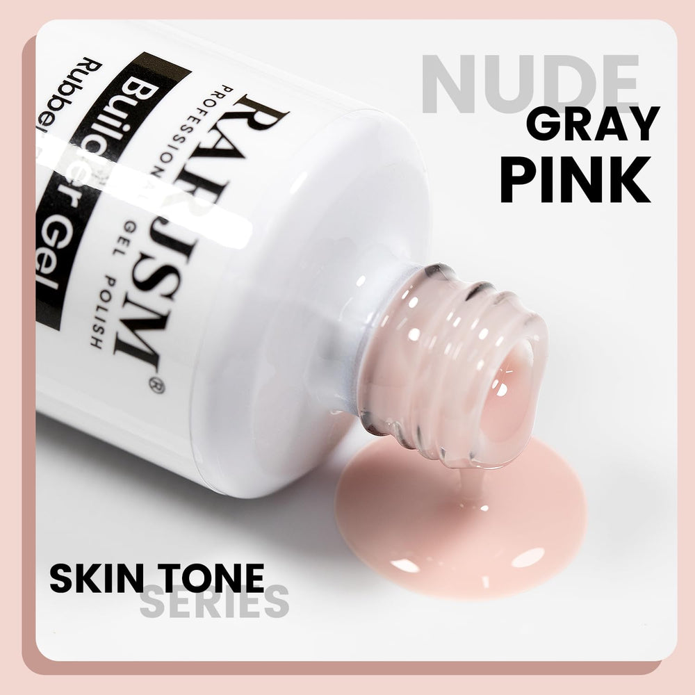RARJSM nail extension demo showing natural nude finish and 1–2cm build advantage