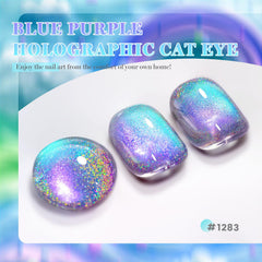 RARJSM on a model hand showing finished cat eye nails for wearable style