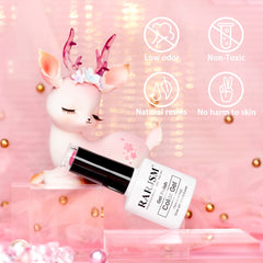 RARJSM nails in use festival style demonstrating vivid neon sparkle for events