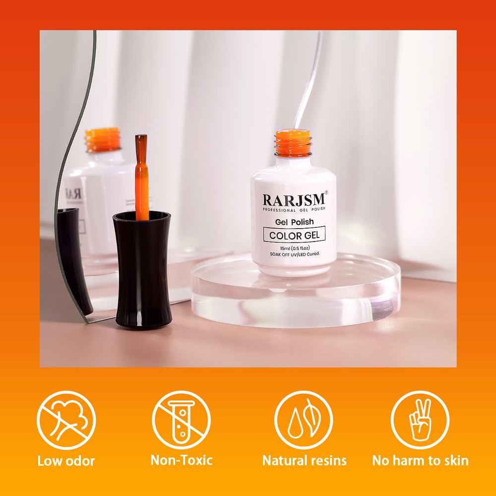 RARJSM nails in use under indoor lighting demonstrating lasting glossy finish and wear resistance