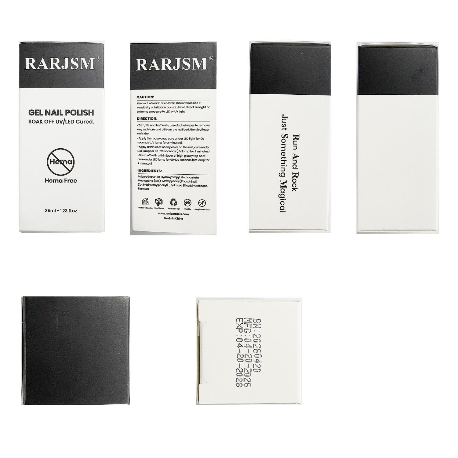 RARJSM packaging with instructions supporting safe, correct use