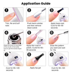 RARJSM removal and soak-off demo displaying easy gel polish removal