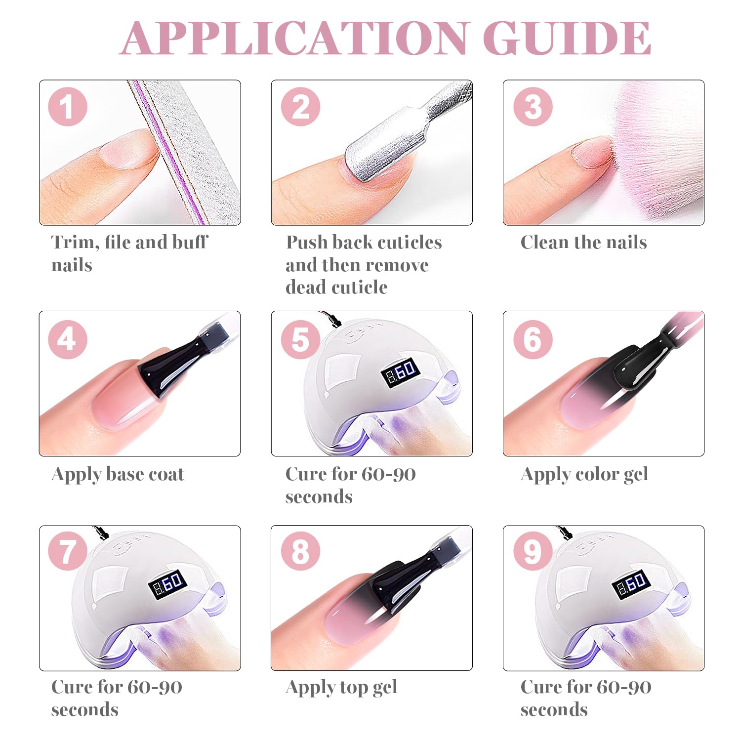RARJSM soaked-off gel pieces with cotton and foil showing safe removal method benefit