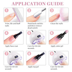 RARJSM soaked-off gel pieces with cotton and foil showing safe removal method benefit