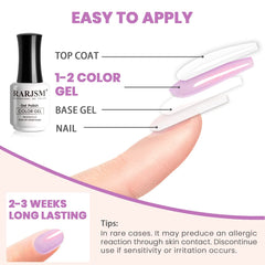 RARJSM salon setup in use illustrating cured gel durability and shine