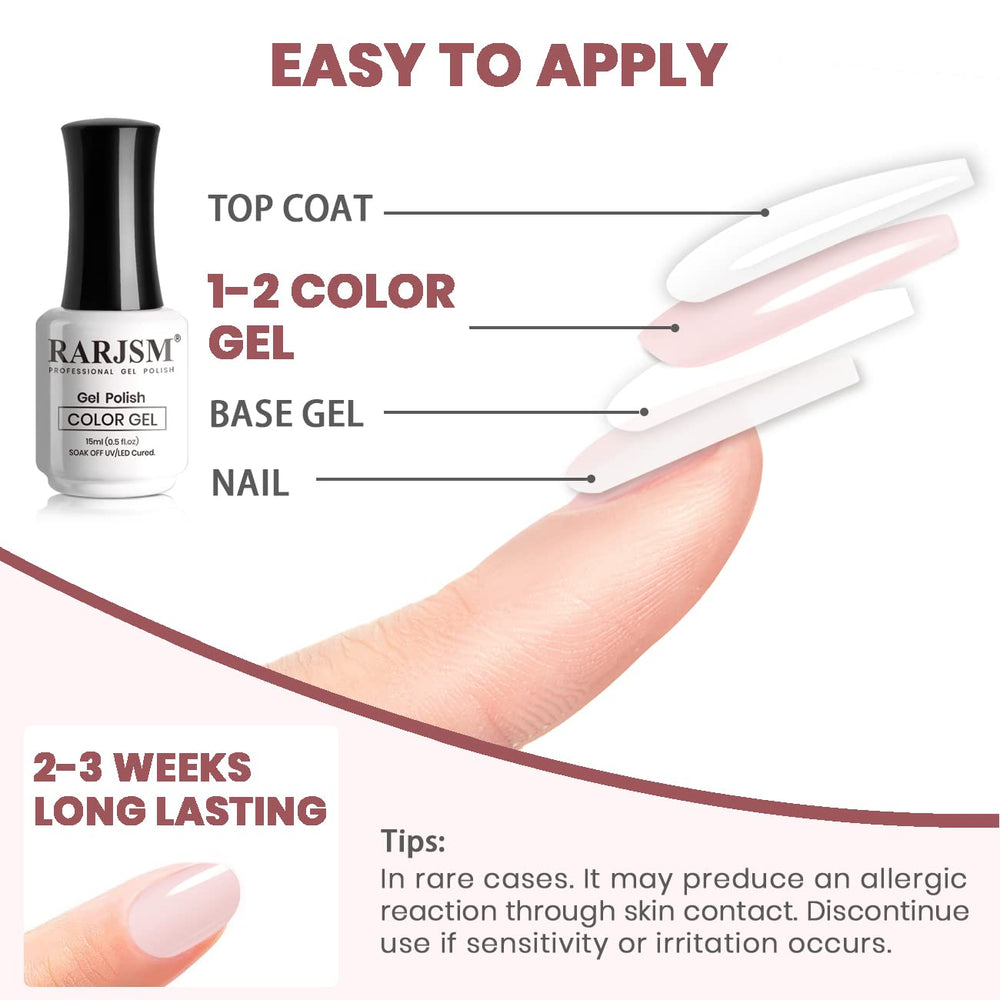 RARJSM salon station lifestyle shot showing in-use polish and salon-quality benefit