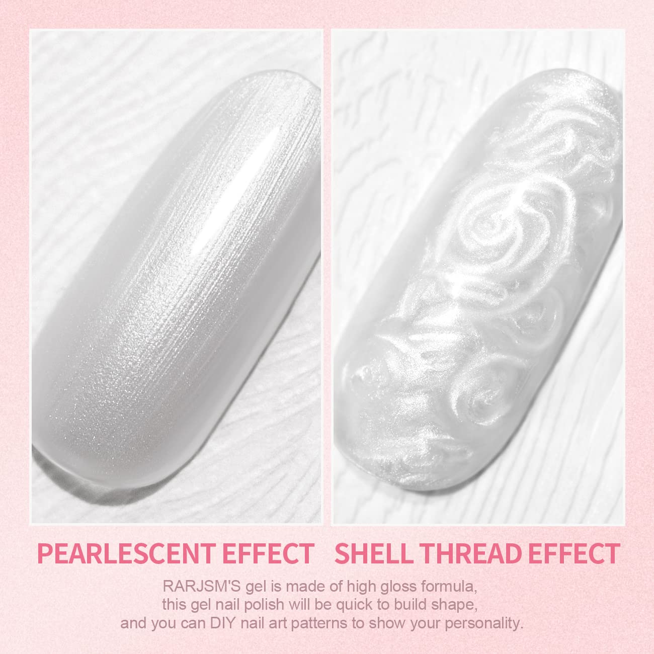 RARJSM scale comparison with 7.5ml bottle illustrating compact salon-size convenience