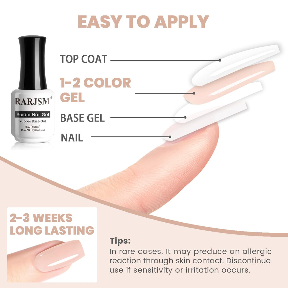 RARJSM next to a 15ml scale showing larger volume for multiple manicures