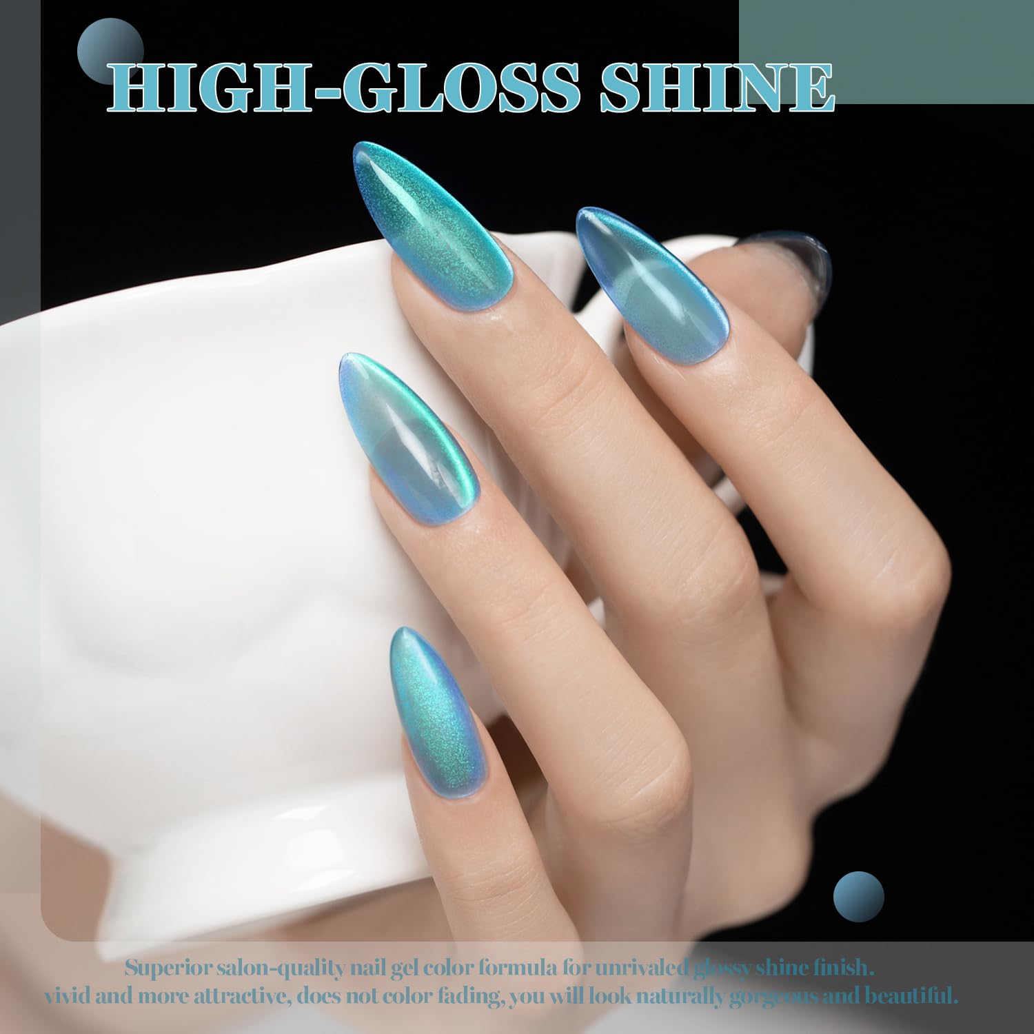 RARJSM color swatches showing blue-green reflections and dynamic light play