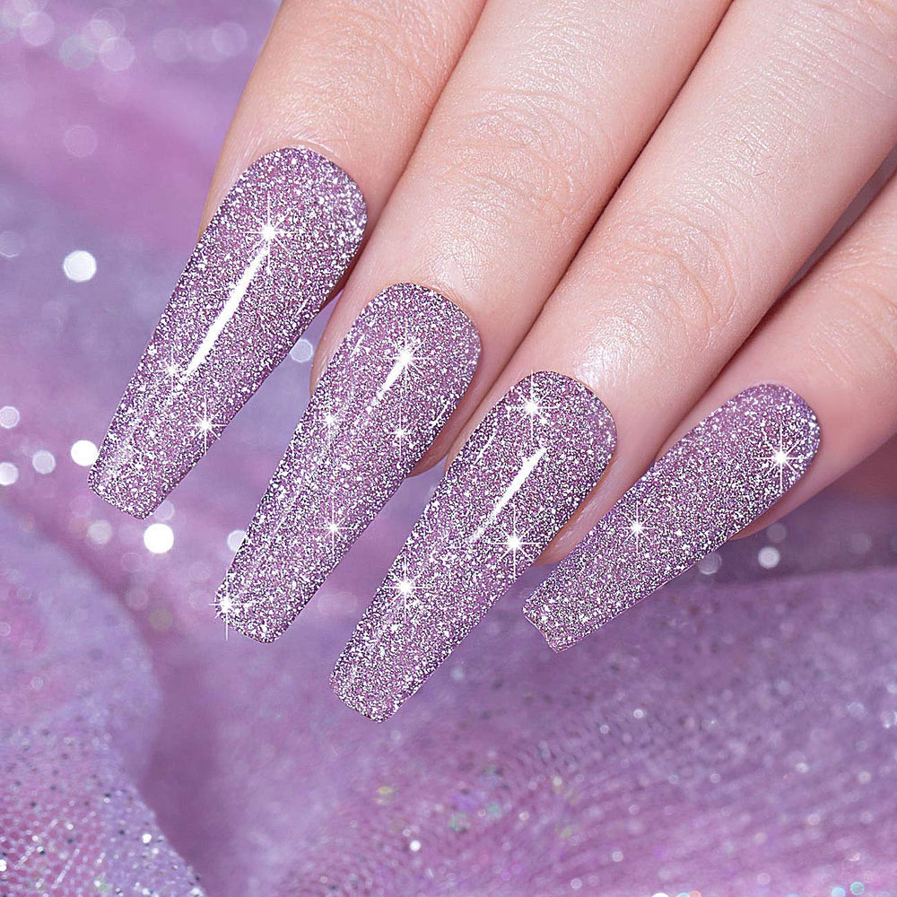 RARJSM close-up of glitter texture highlighting multidimensional sparkle benefit