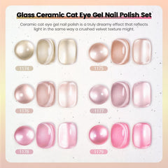 RARJSM glass-effect texture close-up highlighting reflective magnetic shimmer pigments