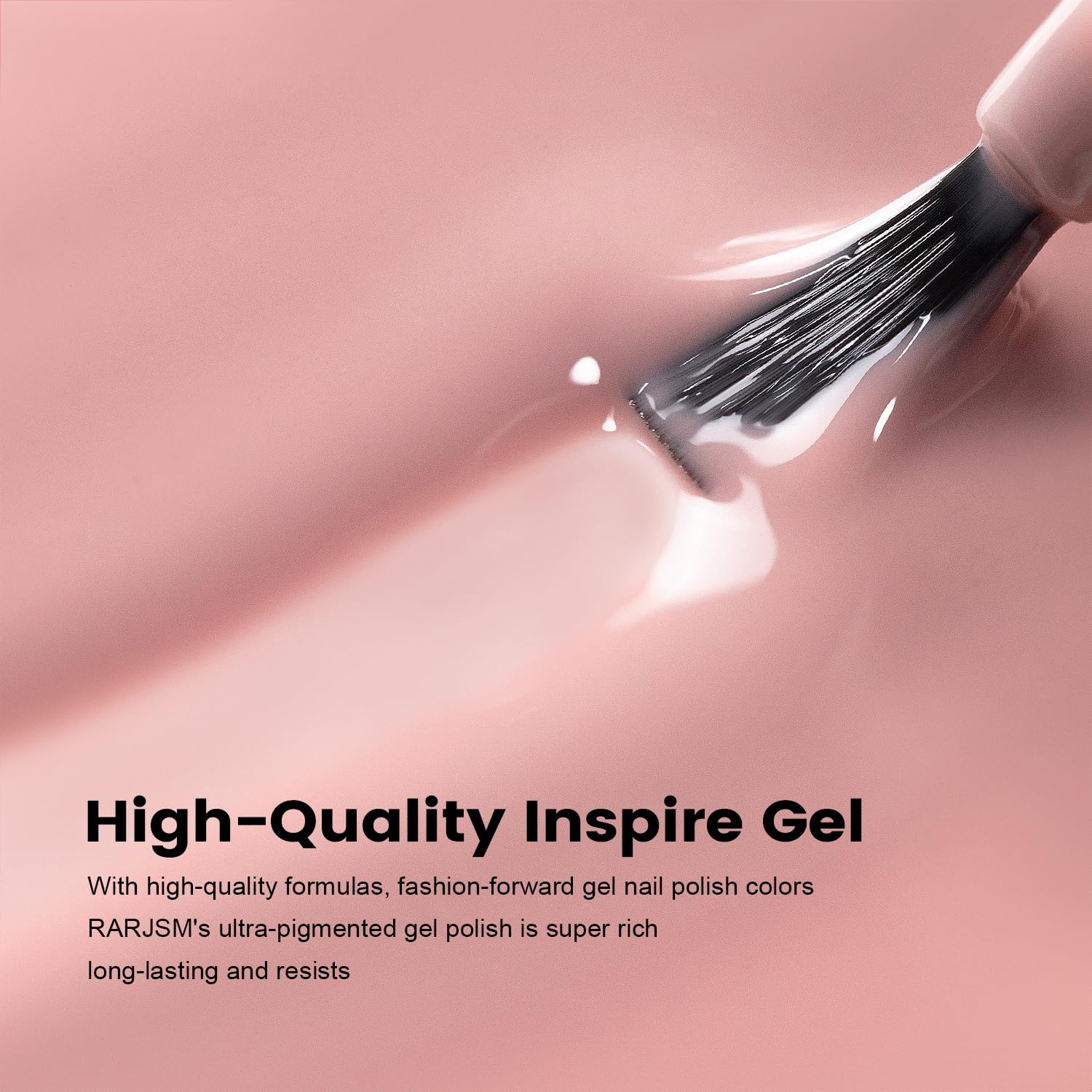 RARJSM glossy finish texture close-up showing high-shine result