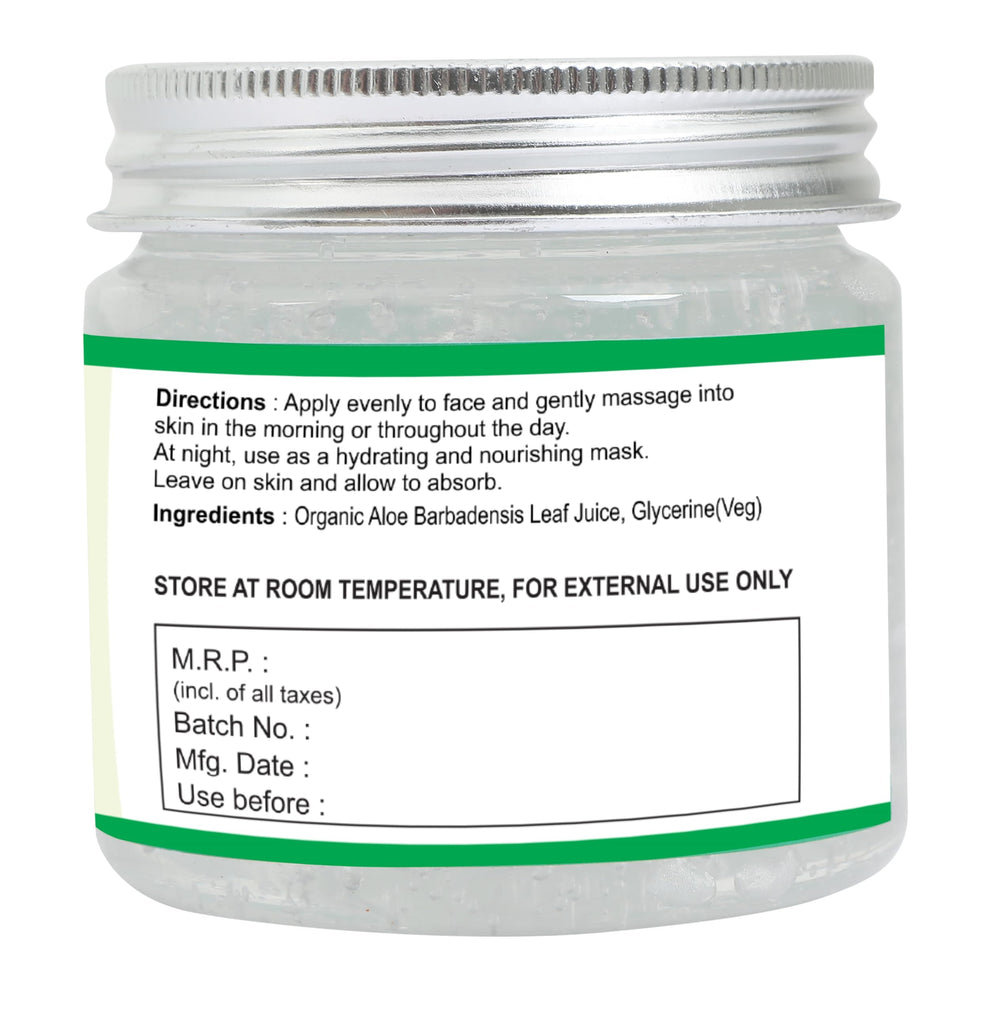 Raslok being applied to face for quick-absorbing moisture
