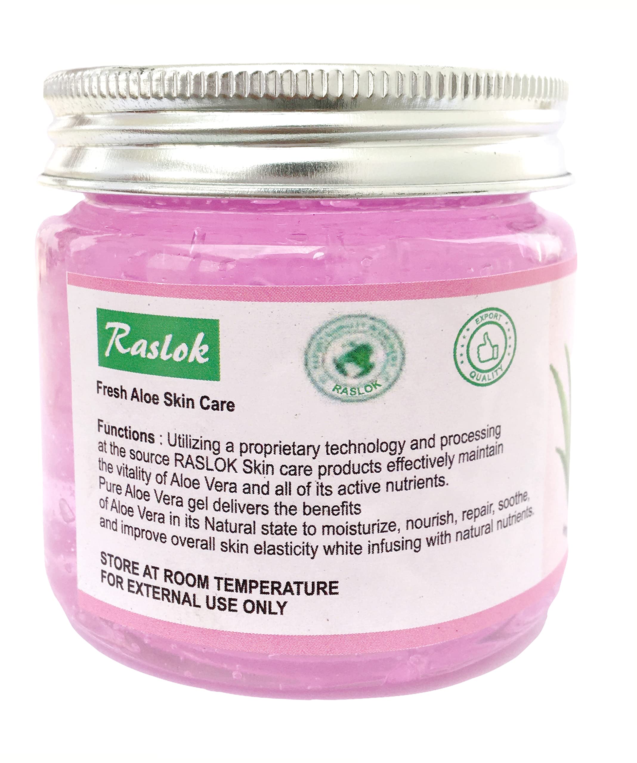Raslok application on face and hands demonstrating easy moisturizing